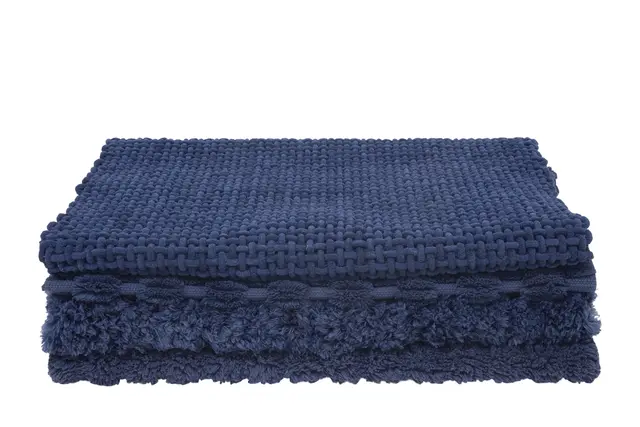 Stripe matta 60x100 Havblå 