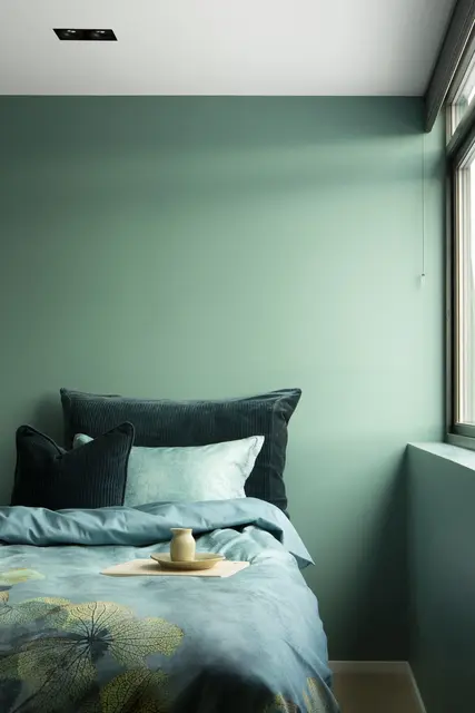 Ella kuddfodral 50x50 Petrol 