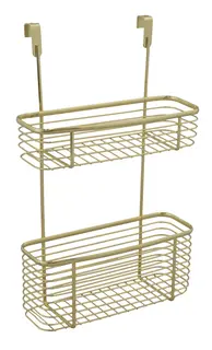 Bor&#229;s Cotton Watsu duschhylla 46cm x 28,3cm x 10cm Gold metal